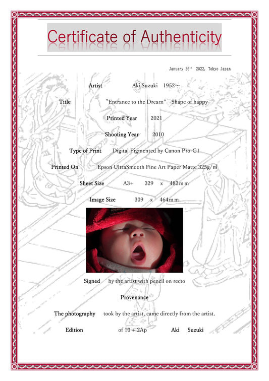 《沉睡》-幸福的形狀系列-